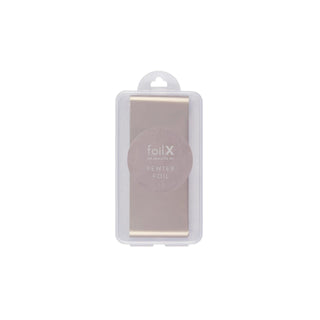 TGB FoilX Pewter Foil Nail Art THE GELBOTTLE