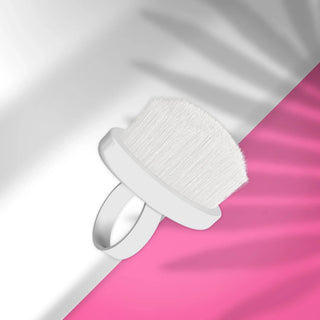 Staleks Finger Ring Mini Manicure brush EXPERT 03 for dust removal (10 pcs) Nail dust brush Staleks 