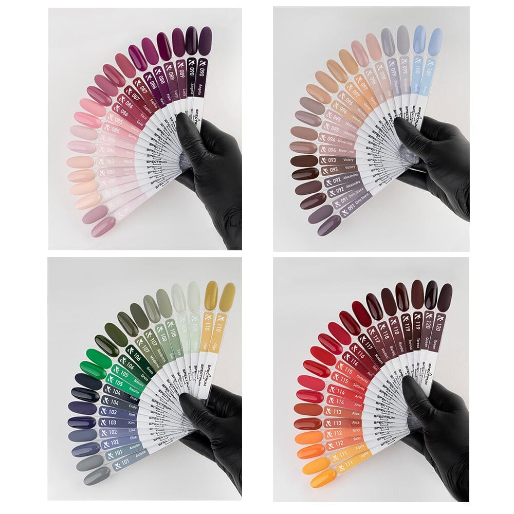 Spectrum 081-120 — Nail Swatch Sticks (set of 40) – F.O.X Nails USA