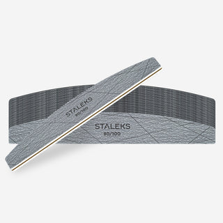 Staleks Crescent mineral nail file SMART 40 80/100 grit (25 pcs)