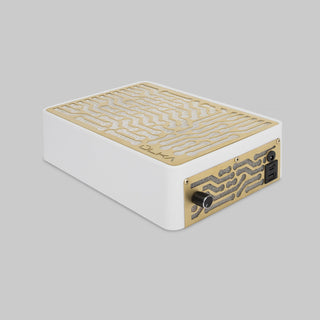 ULKA Nano White with Gold Grill nail dust collector ULKA Dust collector ULKA 