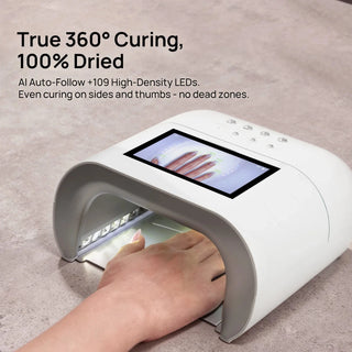 O NAIL AI LED UV Cordless Lamp Pro Max, Pink Tools O NAIL 