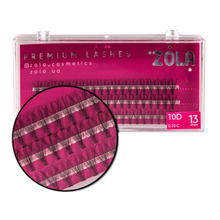 ZOLA Lash Clusters Extension 10D 13 mm Lash Clusters ZOLA 