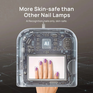 O NAIL AI Smart Pro Set — LED UV Lamp + 50K Drill (Single Handpiece), White Tools O NAIL
