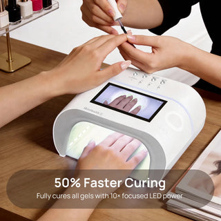 O NAIL AI Smart Pro Set — LED UV Lamp + 50K Drill (Single Handpiece), White Tools O NAIL