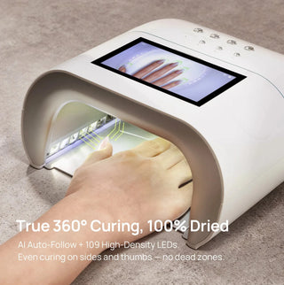 O NAIL AI Smart Pro Set — LED UV Lamp + 50K Drill (Single Handpiece), White Tools O NAIL