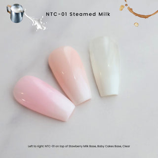 Nail Thoughts NTC-01 Steamed Milk Ombré Cushion Gel Cushion Gel Nail Thoughts 