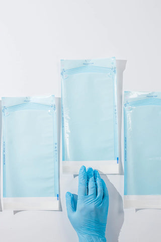 MicroStop self-adhesive pouches for sterilization in an autoclave, 140x250 mm (200 pcs)