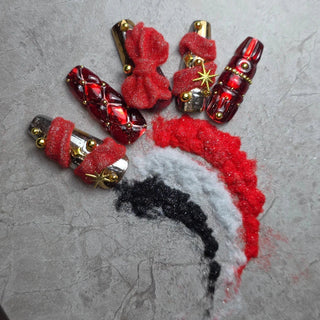 Kokoist Pushu Pushu FLUFFY 06 Black Glitter Tools KOKOIST 