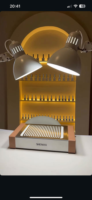 New Shemax Style Pro Mocha Mousse – Professional nail dust collector Shemax Shemax 