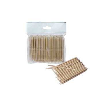 Staleks Orange stick for manicure, wooden 75 mm (100 pcs) Orange sticks Staleks 