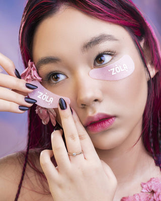 ZOLA Reusable Silicone Eye Patches, Pink Silicone Patches ZOLA 