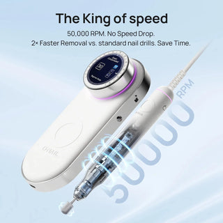 O NAIL Pro Max AI Precision Portable Nail Drill White – 50,000 RPM Drill machine O NAIL 