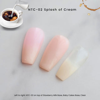Nail Thoughts NTC-02 Splash of Cream Ombré Cushion Gel Cushion Gel Nail Thoughts 