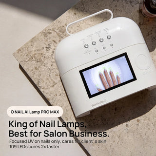 O NAIL AI Complete Pro Set — Lamp Pro Max + Drill + Dust Collector + Arm Rest, White Tools O NAIL