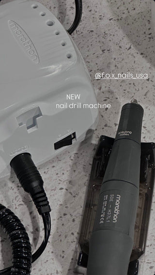 Saeyang Marathon Champion 3 White + H37L1 35k RPM — Original E-File Nail Drill Machine Drill machine Saeyang 