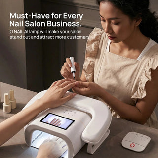 O NAIL AI LED UV Cordless Lamp Pro Max, Pink Tools O NAIL 
