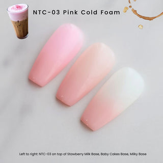 Nail Thoughts NTC-03 Pink Cold Foam Ombré Cushion Gel Cushion Gel Nail Thoughts 