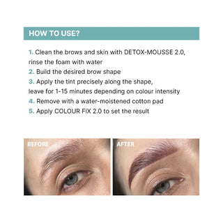 ELAN «FLASH TINT» Brow & Lash Tint 13 Milk Chocolate, 10 ml Brow&Lash Tints ELAN
