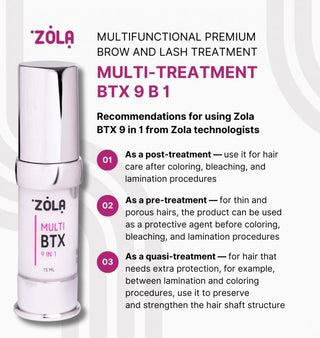 ZOLA Multi-Treatment BTX 9-in-1, 15 ml Eyebrow & Lash lamination ZOLA 