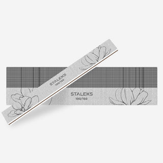 Staleks Straight mineral nail file EXPERT 20 100/150 grit (25 pcs) Nail file Staleks