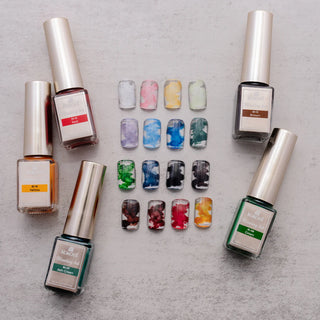 Kokoist Bleeding Ink – Set of 16, 5 ml Nail Art KOKOIST