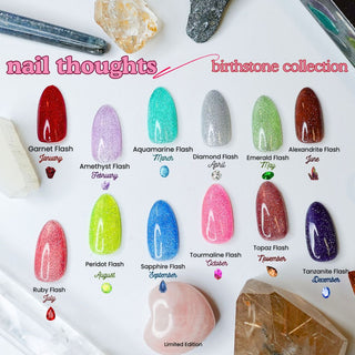 Nail thoughts NTF-02 Amethyst Flash NT Color Bottle Nail Thoughts