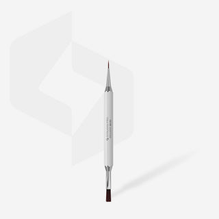 Staleks Double-ended brush EXCLUSIVE 08/03 for gel 10 mm / liner 10 mm Brushes Staleks