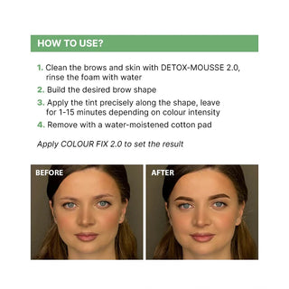 ELAN «FLASH TINT» Brow & Lash Tint 15 Sweet Caramel, 10 ml Brow&Lash Tints ELAN 