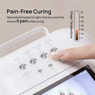 O NAIL AI LED UV Cordless Lamp Pro Max, Purple Tools O NAIL 