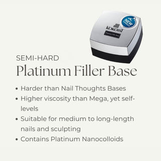 Kokoist Platinum Filler Base 4g Base Gel KOKOIST 