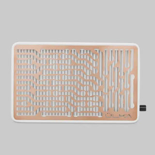 ULKA Nano White with Pink Gold Grill nail dust collector ULKA Dust collector ULKA