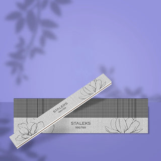 Staleks Straight mineral nail file EXPERT 20 100/150 grit (25 pcs) Nail file Staleks