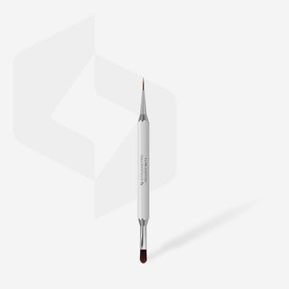 Staleks Double-ended brush EXCLUSIVE 06/11 for gel 11 mm / liner 12 mm Brushes Staleks