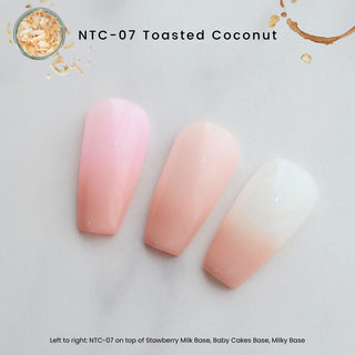 Nail Thoughts NTC-07 Toasted Coconut Ombré Cushion Gel Cushion Gel Nail Thoughts 