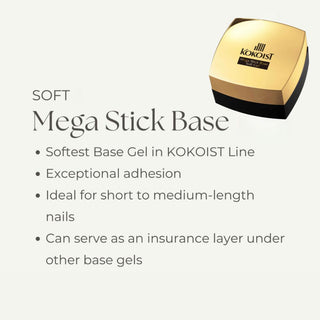 Kokoist Mega Stick Base Soft Gel 20g Base Gel KOKOIST 