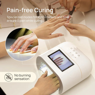 O NAIL AI Smart Pro Set — LED UV Lamp + 50K Drill (Single Handpiece), White Tools O NAIL