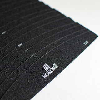 Kokoist Pack of 20 Replaceable Black Half Moon Files, 120 grit Files KOKOIST
