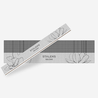 Staleks Straight mineral nail file EXPERT 20 150/240 grit (25 pcs) Nail file Staleks