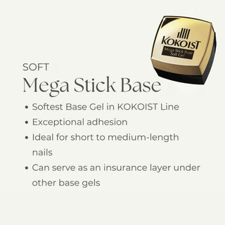 Kokoist Mega Stick Base Soft Gel 4g Base Gel KOKOIST 