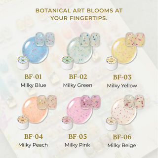 Kokoist Botanical Flower Gel Milky Pink, 5g Color Gel KOKOIST