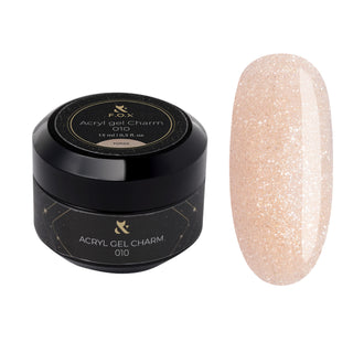 F.O.X Acryl Gel Charm 010, Topaz, 15 ml Acryl Gel F.O.X 