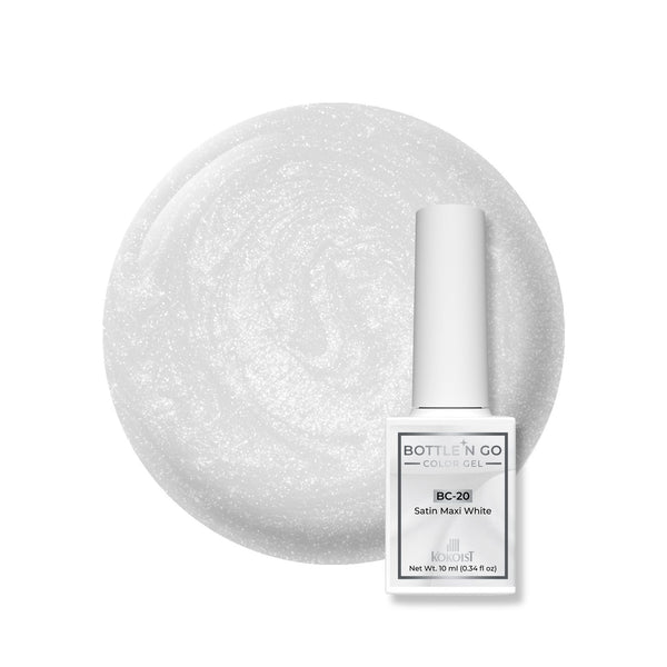 Kokoist BC-20 Satin Maxi White | HEMA-Free Pearlescent Gel – F.O.X