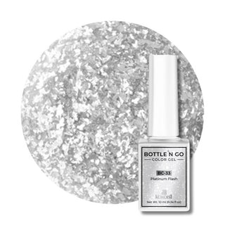 Kokoist Bottle 'N Go BC-33 Platinum Flash Color Gel KOKOIST