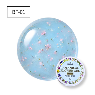 Kokoist Botanical Flower Gel Milky Blue, 5g Color Gel KOKOIST