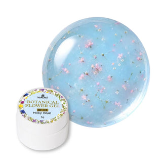 Kokoist Botanical Flower Gel Milky Blue, 5g Color Gel KOKOIST