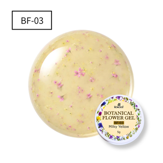 Kokoist Botanical Flower Gel Milky Yellow, 5g Color Gel KOKOIST