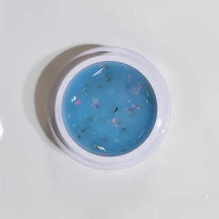 Kokoist Botanical Flower Gel BF-01 Milky Blue - color swatch