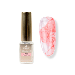 Kokoist BI-02 Bleeding Ink, Pastel Pink Nail Art KOKOIST