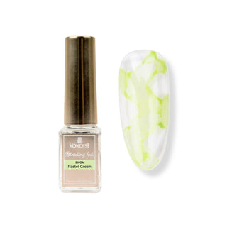 Kokoist BI-04 Bleeding Ink, Pastel Green Nail Art KOKOIST